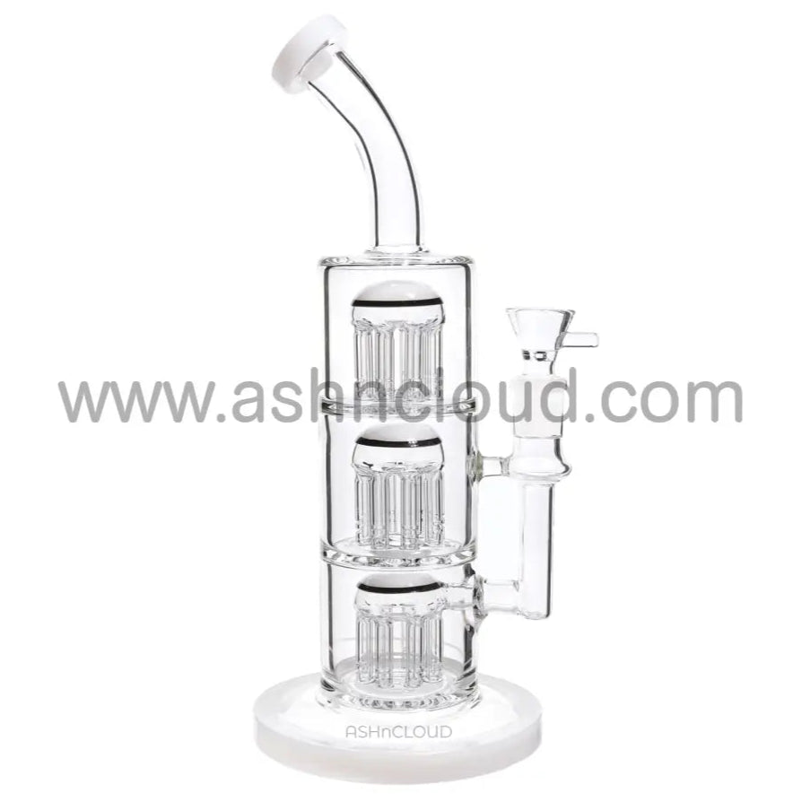 12 In - Triple Percolator White N Black