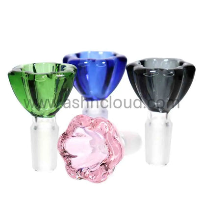 12 PCS - BOX Glass Multicolor Flower Box 14 mm $2.75 each