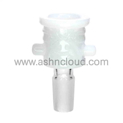 12 PCS - BOX Glass Multicolor Monster Face 14 mm $4 each