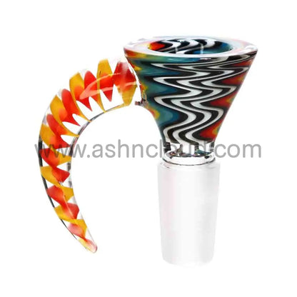 12 PCS - BOX Glass Wig Wag Handle 14 mm $4 each