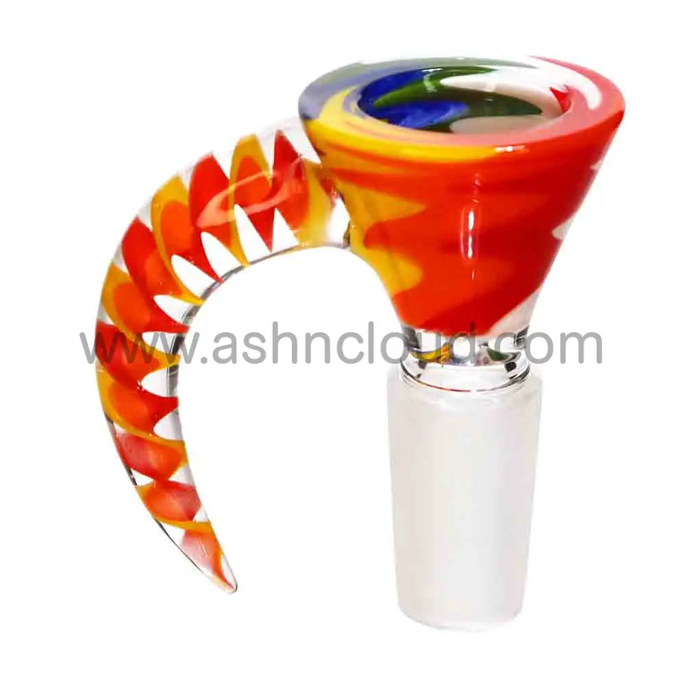 12 PCS - BOX Glass Wig Wag Handle 14 mm $4 each