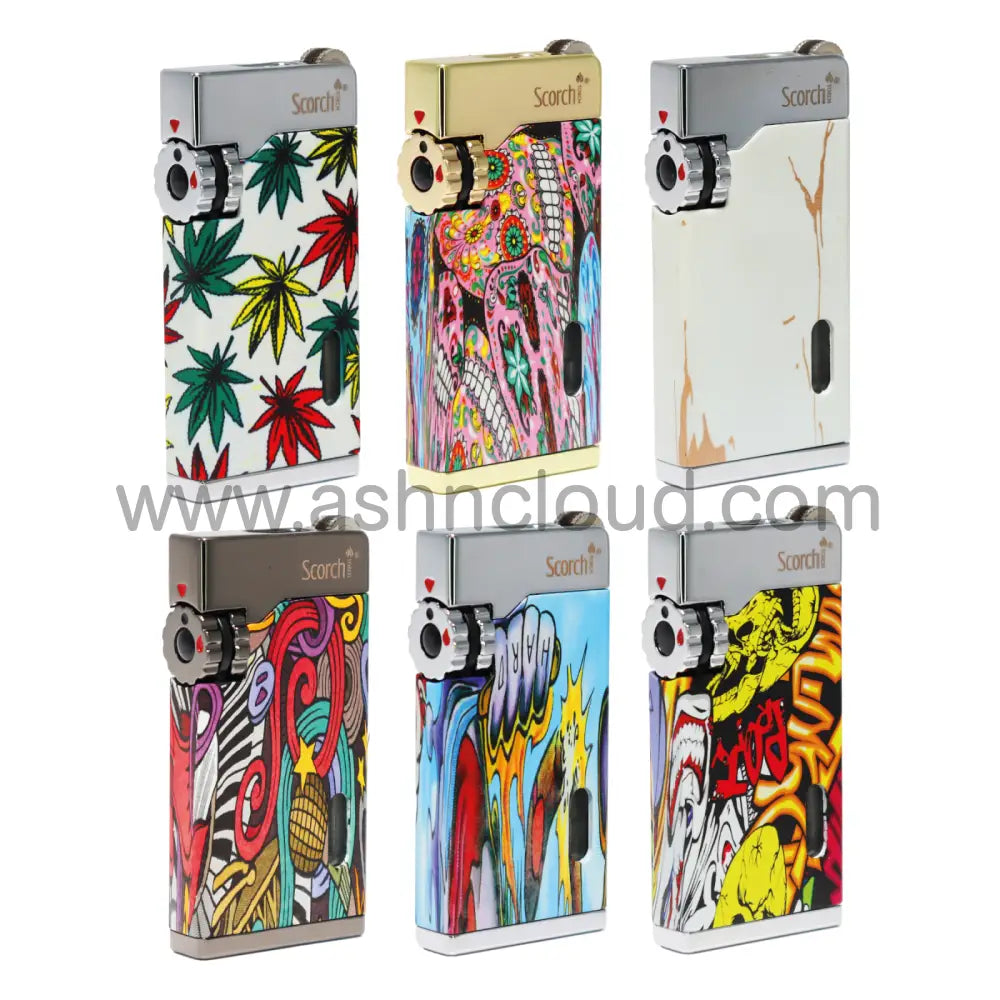 12 Pcs - Ignitor Metal And Character Scorch Torch Jet With Display $8.50 Each
