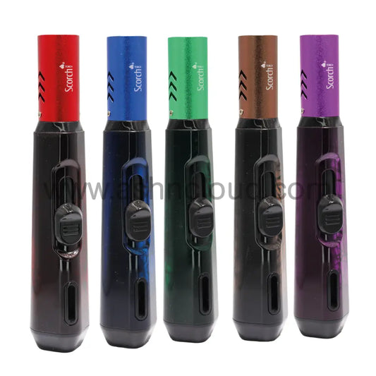 12 Pcs - Ignitor Multicolor Jet Flame Scorch Torch With Display $7.50