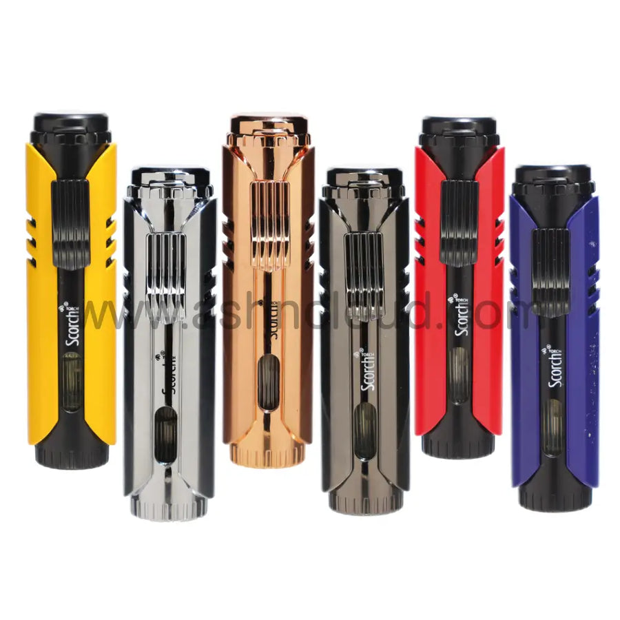 Metallic Fancy Jet Flame Scorch Torch, 12-Piece