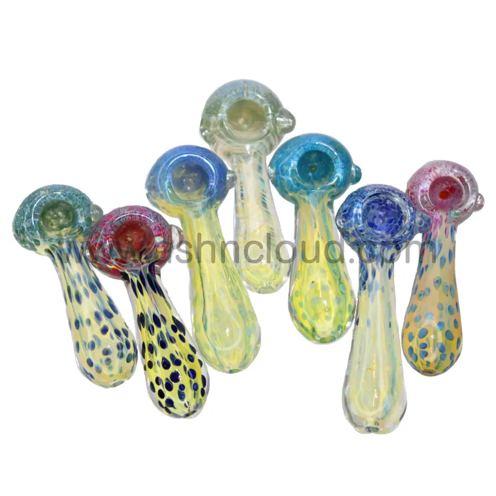 120 Pcs – Jar #33 Glass Hand Pipe Spoon $2.15 Each