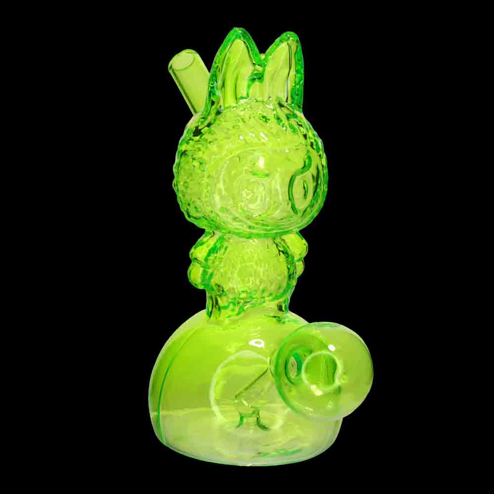 6" Labubu Character Style Oil Burner Water Pipe – Wholesale Color Glass Figure