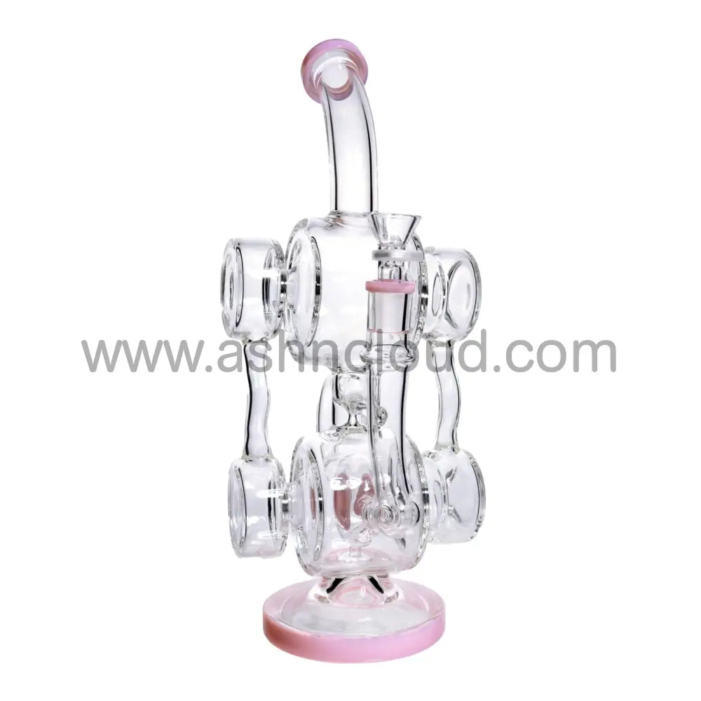 13 In - Luxury Clear Glass Recycler