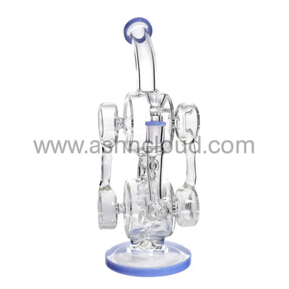 13 In - Luxury Clear Glass Recycler