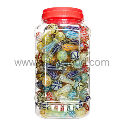 135 Pcs – Jar #3 Glass Hand Pipe Spoon $1.65 Each