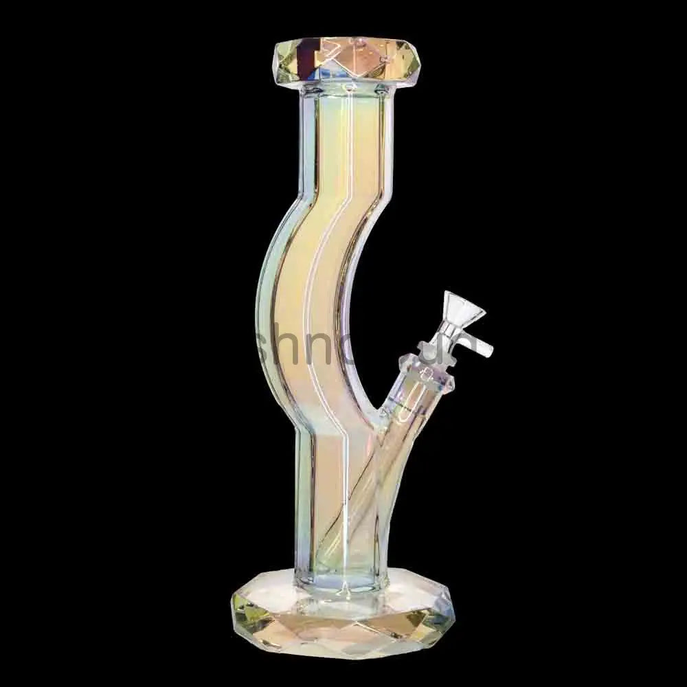 14’’ Heavy Diamond Water Pipe | Wholesale Smoke Shop Best Seller Thick Glass