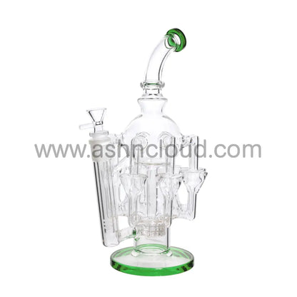 14 In - Octopus Clear Recycler 18 Mm