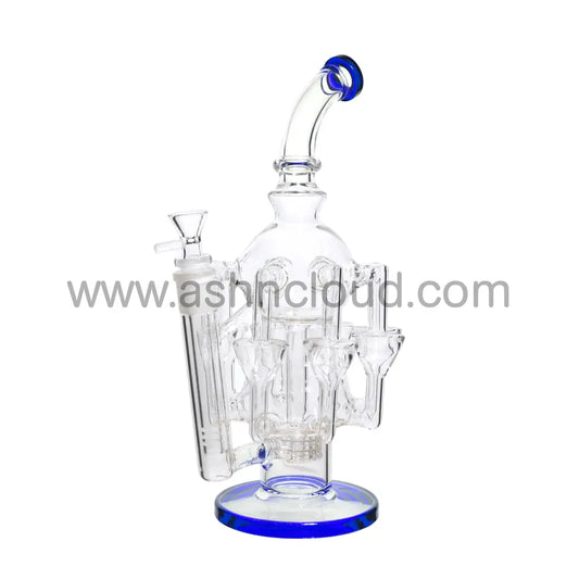 14 In - Octopus Clear Recycler 18 Mm