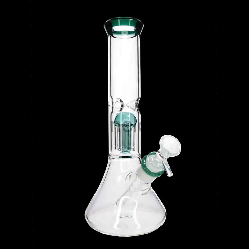 14 Inch Single Chamber Perc Beaker Bong – Classic Filtration Water Pipe
