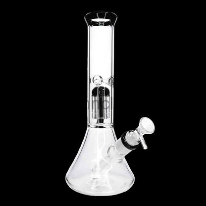 14 Inch Single Chamber Perc Beaker Bong – Classic Filtration Water Pipe