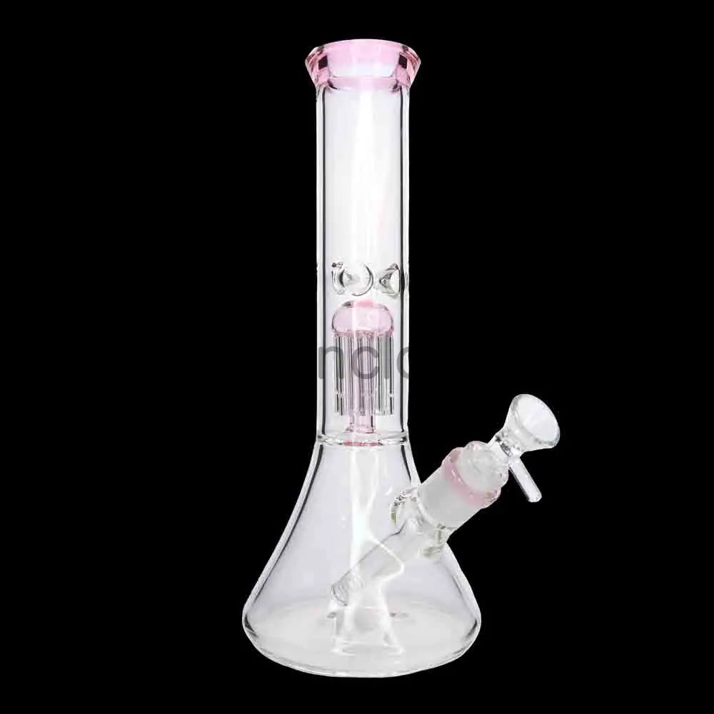 14 Inch Single Chamber Perc Beaker Bong – Classic Filtration Water Pipe