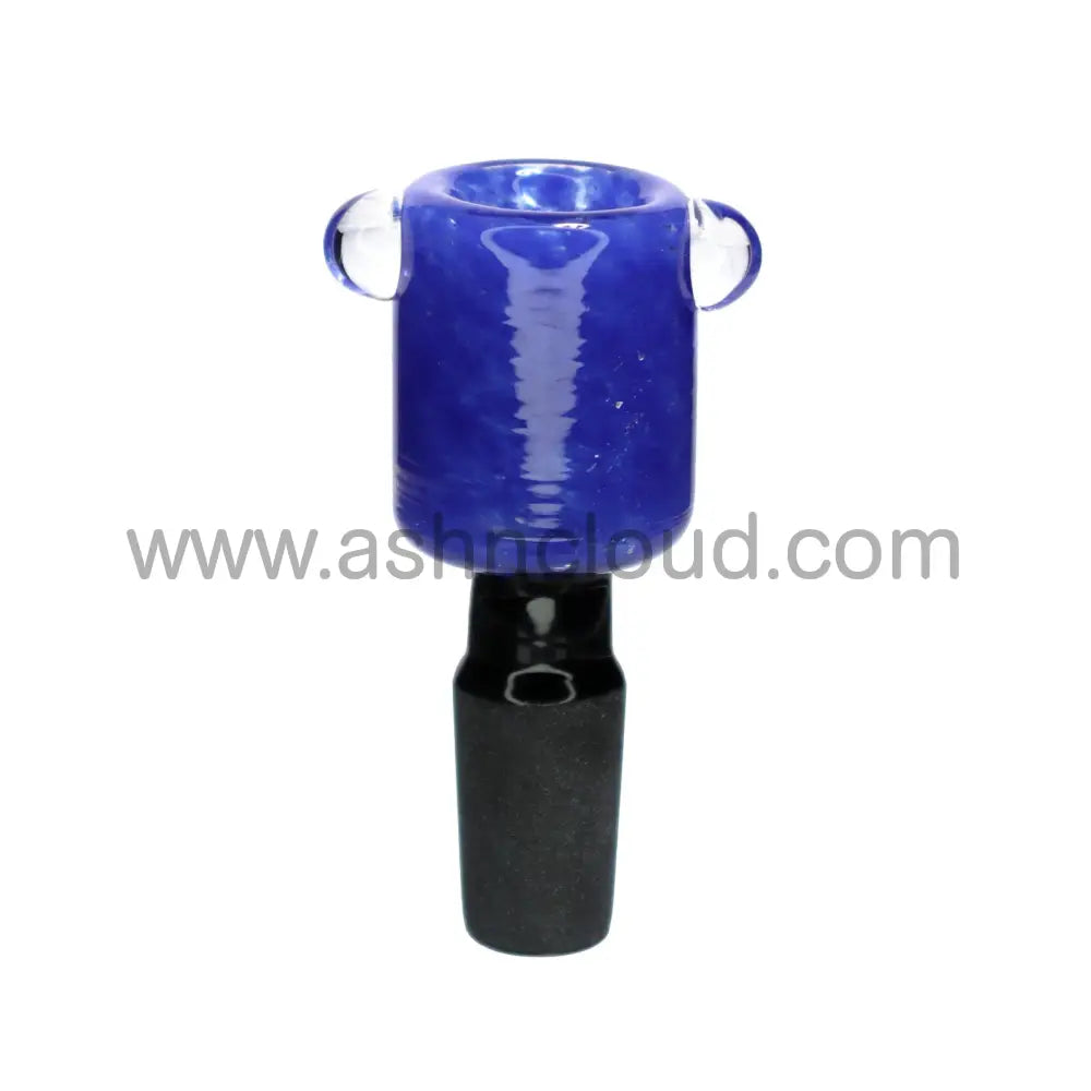 14 Mm - Black Body Multicolor Straight Bowl