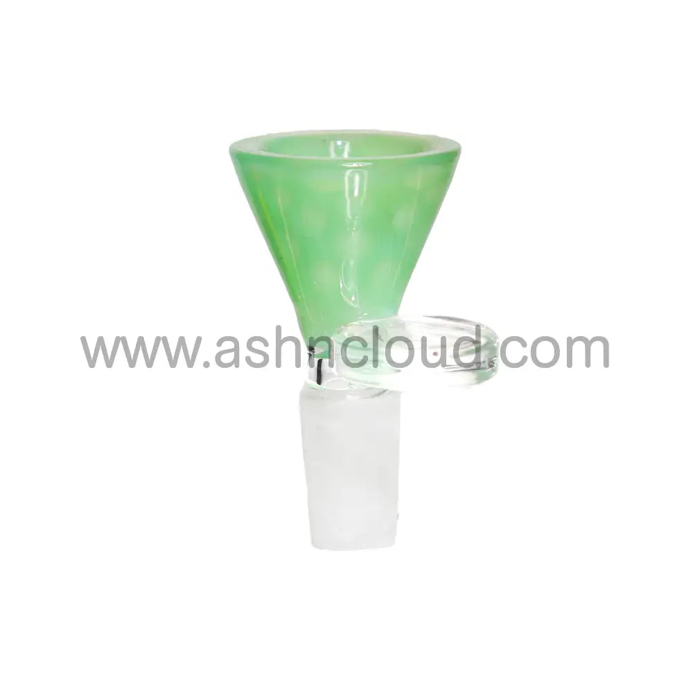 14 Mm - Cone Doted Skin Glass Bowl