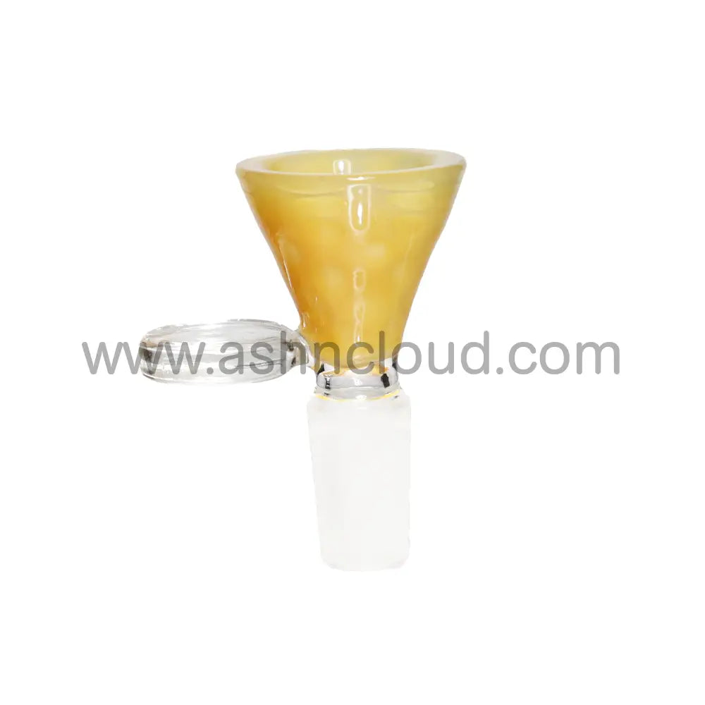 14 Mm - Cone Doted Skin Glass Bowl