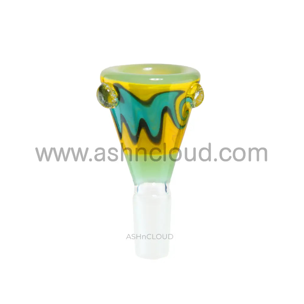 14 Mm - Cone Wig Wag Glass Bowl