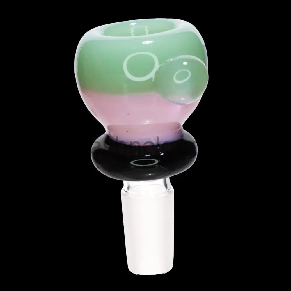 14 Mm - Double Slime Color Glass Bowl