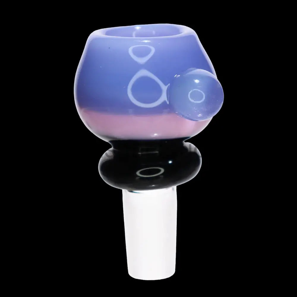 14 Mm - Double Slime Color Glass Bowl