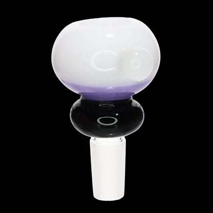 14 Mm - Double Slime Color Glass Bowl