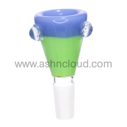 14 Mm - Double Slime Triangle Glass Bowl