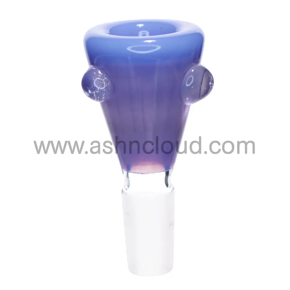 14 Mm - Double Slime Triangle Glass Bowl