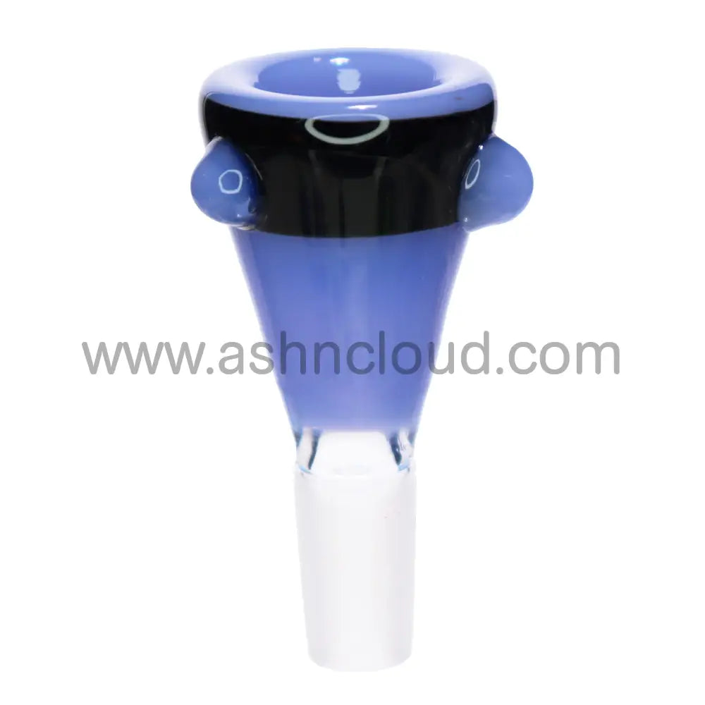 14 Mm - Double Slime Triangle Glass Bowl