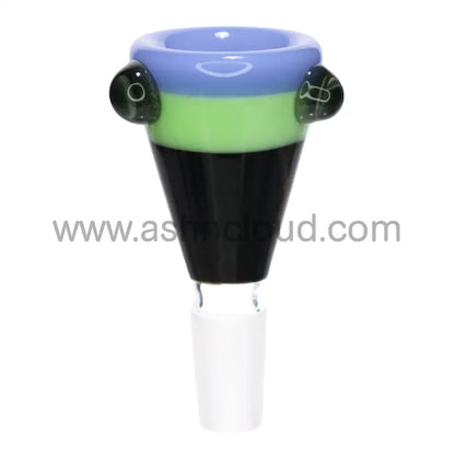 14 Mm - Double Slime Triangle Glass Bowl