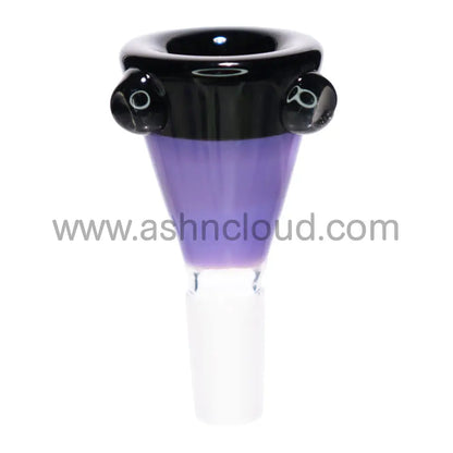 14 Mm - Double Slime Triangle Glass Bowl