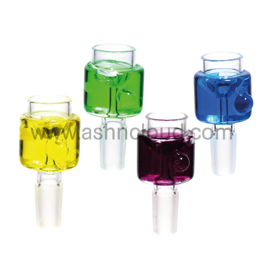 14mm Glycerin Straight Multicolor Glass Bowl