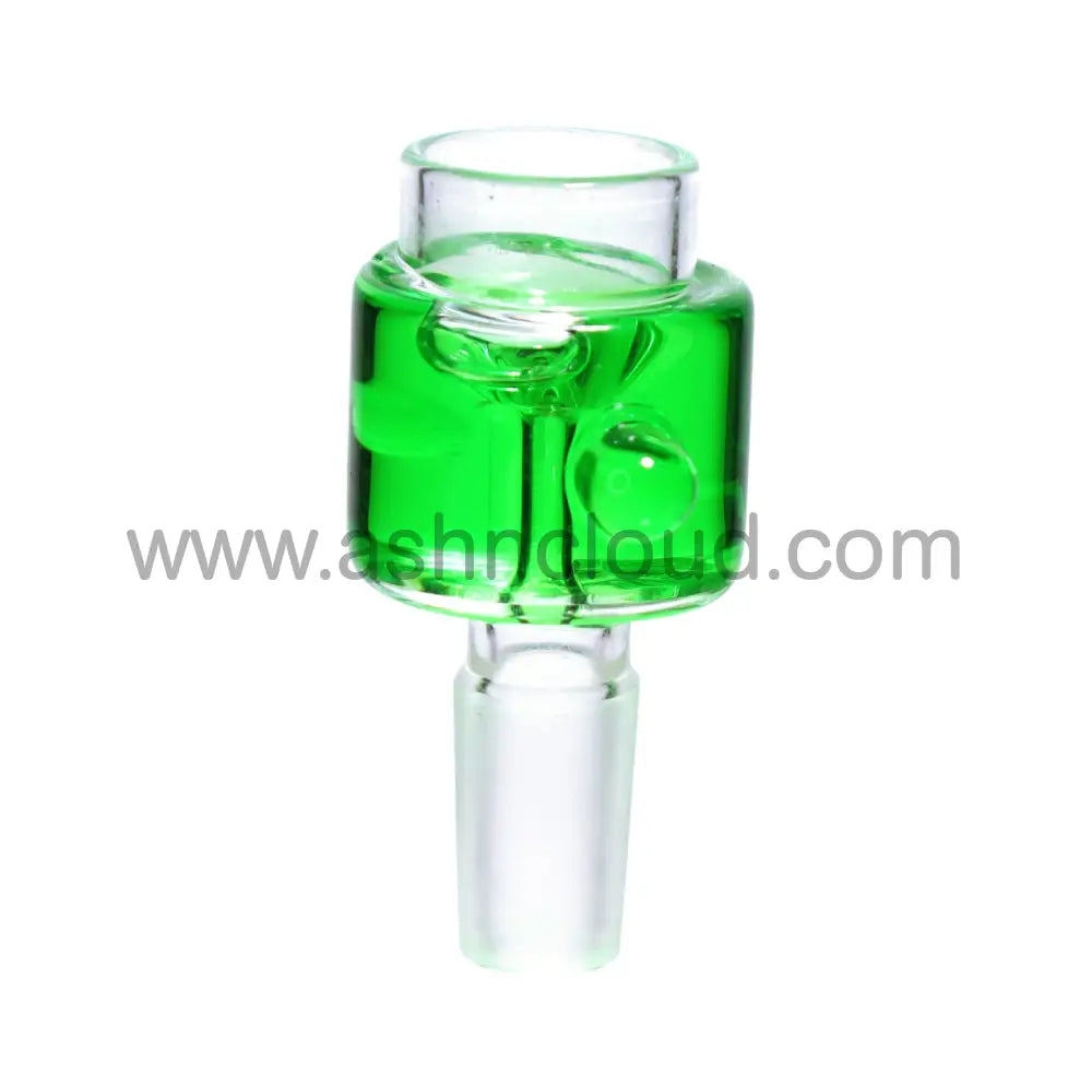 14 Mm - Glycerin Straight Glass Bowl Multicolor