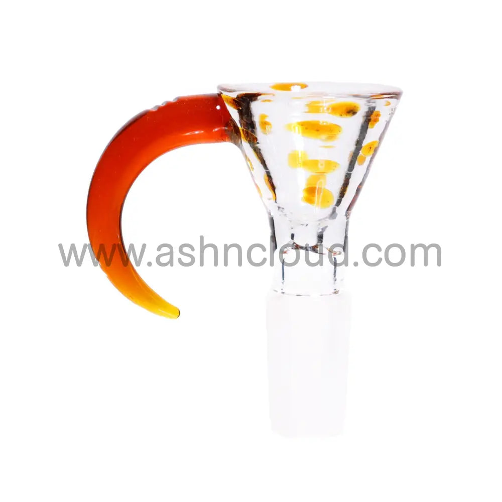 14 Mm - Ice Pinch Glass Bowl