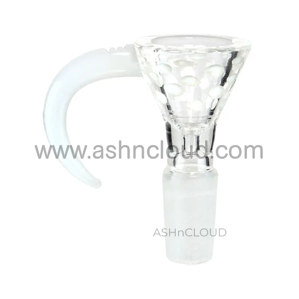 14 Mm - Ice Pinch Glass Bowl