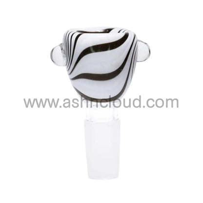 14 Mm - Spirals Multicolor Glass Bowl