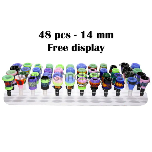 14 mm - TRADE 01: 48 PCS X $6 ea - FREE DISPLAY!!