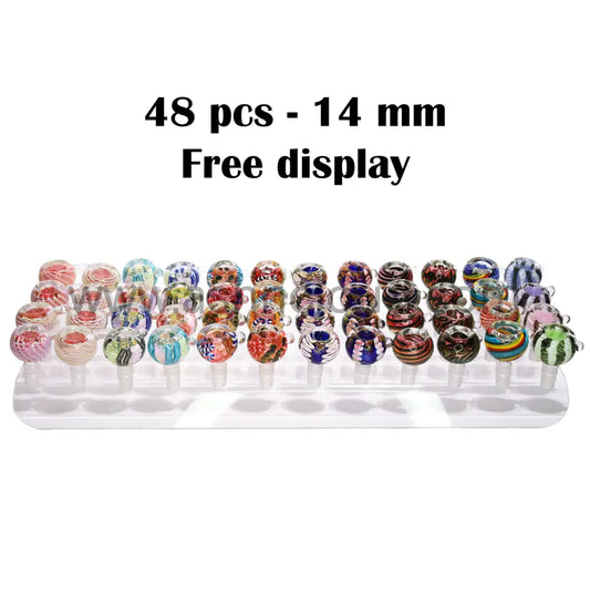 14 mm - TRADE 02: 48 PCS X $3.50 ea - FREE DISPLAY!!