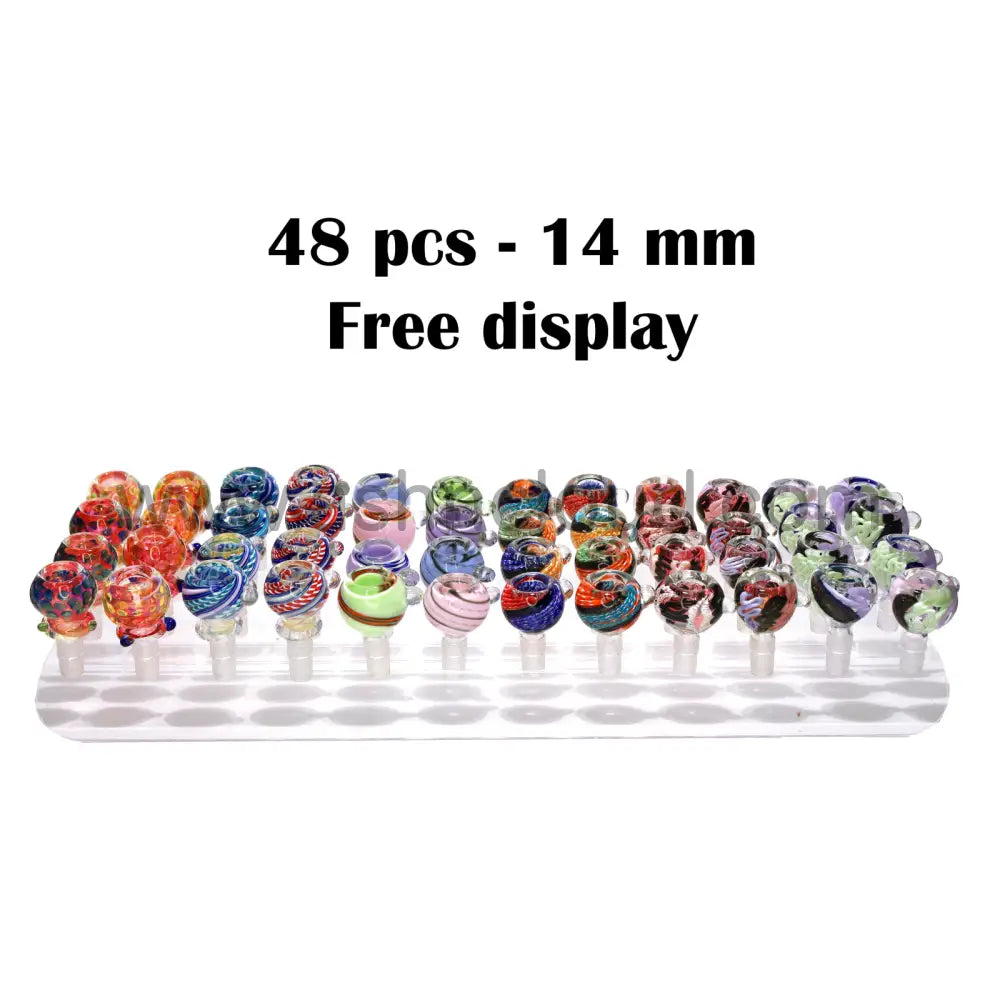 14 mm - TRADE 03: 48 PCS X $3.50 ea - FREE DISPLAY!!