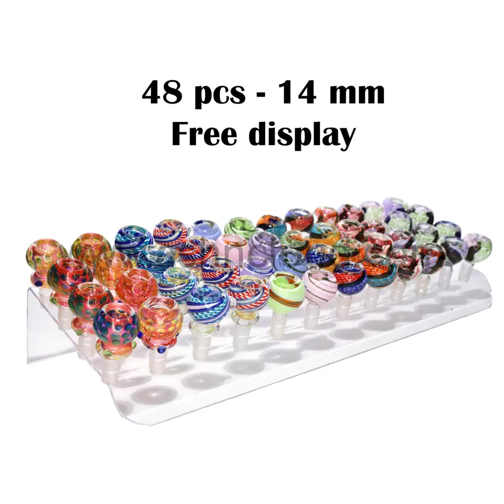 14 mm - TRADE 03: 48 PCS X $3.50 ea - FREE DISPLAY!!