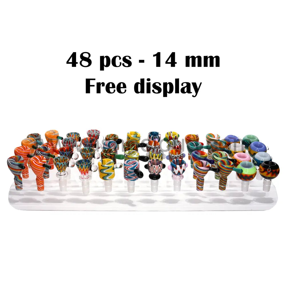 14 mm - TRADE 04: 48 PCS X $5 ea - FREE DISPLAY!!