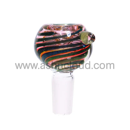 14 Mm - Twisted Glass Bowl