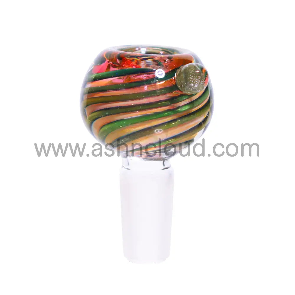 14 Mm - Twisted Glass Bowl