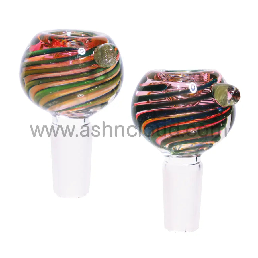 14mm Twisted Glass Bowl