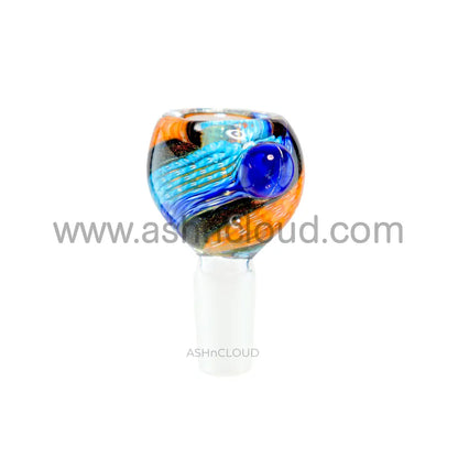 14 Mm - Twisted Sweet Glass Bowl