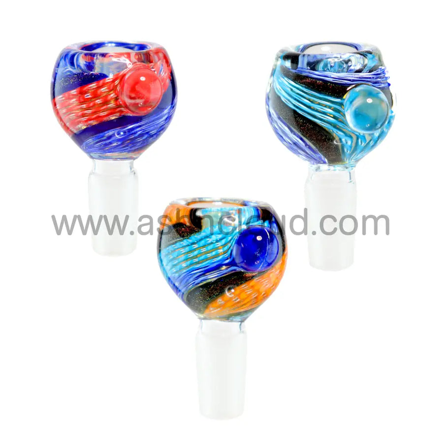 14mm Twisted Sweet Glass Bowl