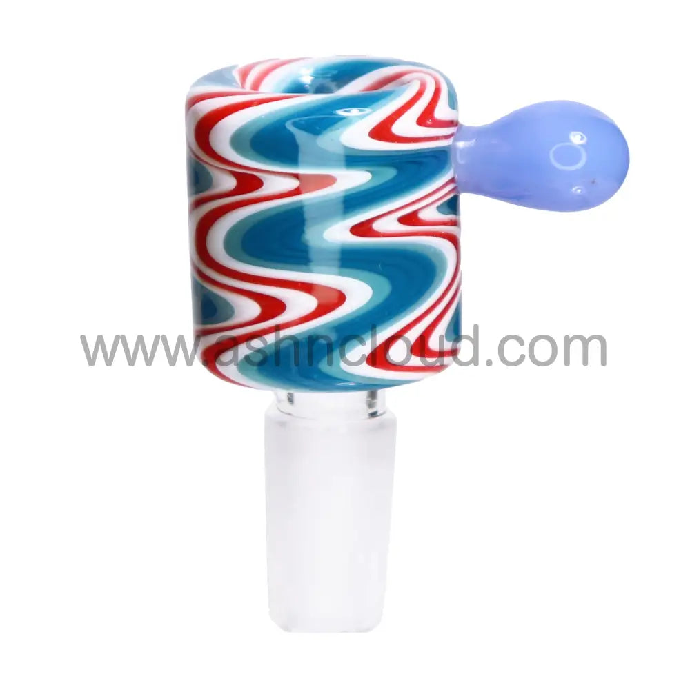 14 Mm - Wig Wag Multicolor Square Bowl