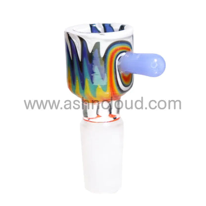 14 Mm - Wig Wag Multicolor Square Handle Bowl Simple