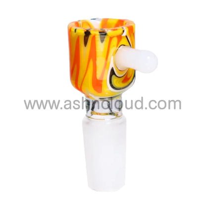 14 Mm - Wig Wag Multicolor Square Handle Bowl Simple