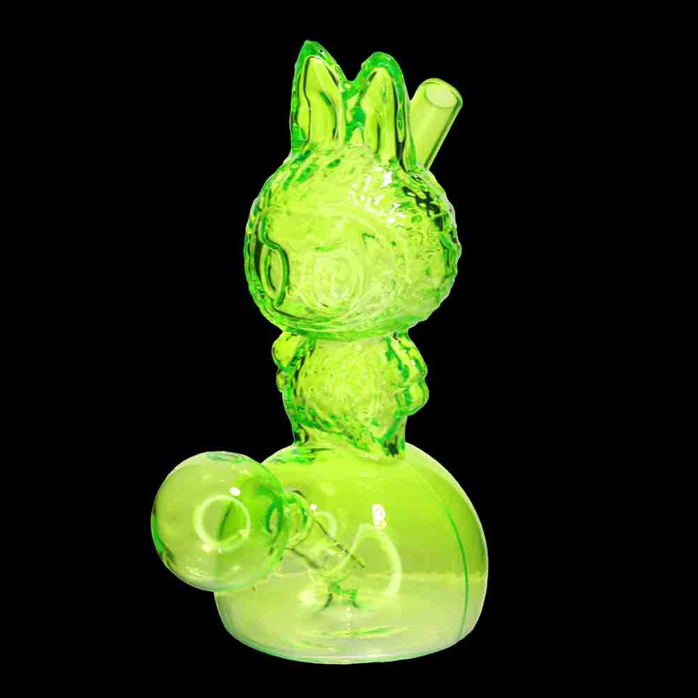 6" Labubu Character Style Oil Burner Water Pipe – Wholesale Color Glass Figure